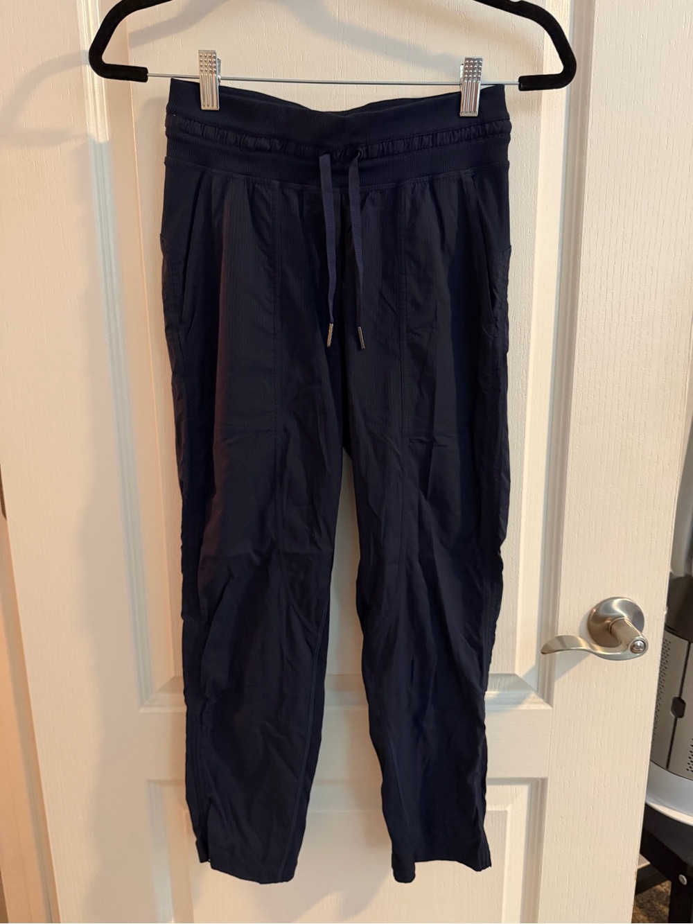 Lululemon Navy Dance Pant with Ankle Drawstring